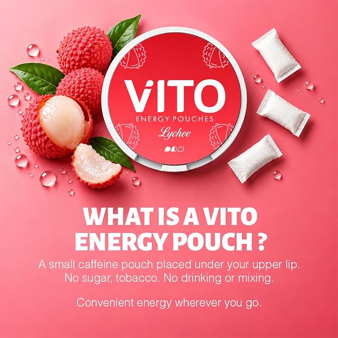 VITO Energy Pouches - Lychee
