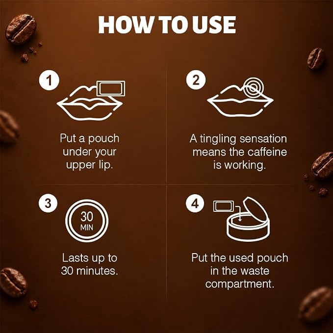 VITO Energy Pouches - Coffee