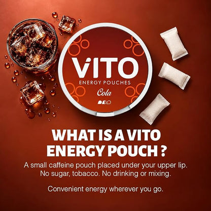 VITO Energy Pouches - Cola