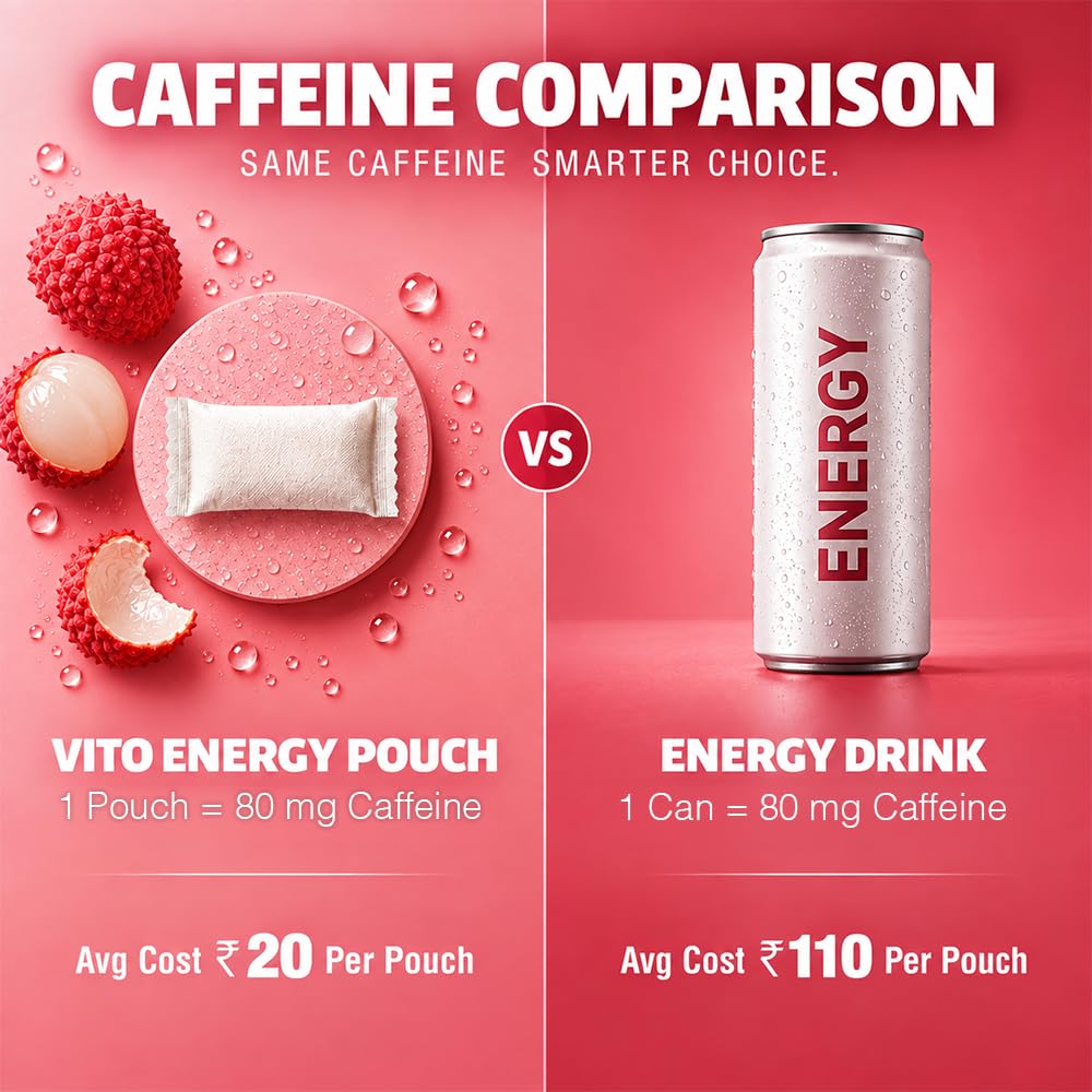 VITO Energy Pouches - Lychee
