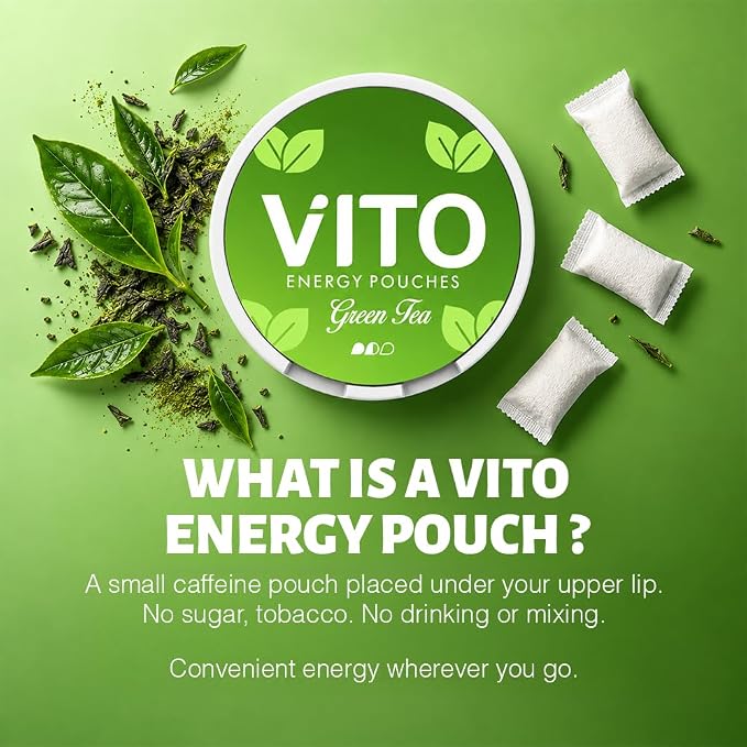 VITO Energy Pouches - Green Tea