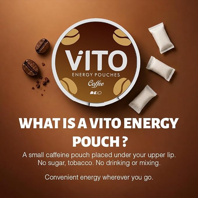 VITO Energy Pouches - Coffee