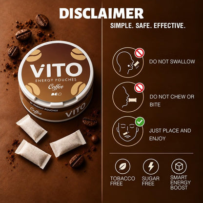 VITO Energy Pouches - Coffee