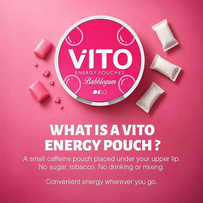 VITO Energy Pouches - Bubblegum