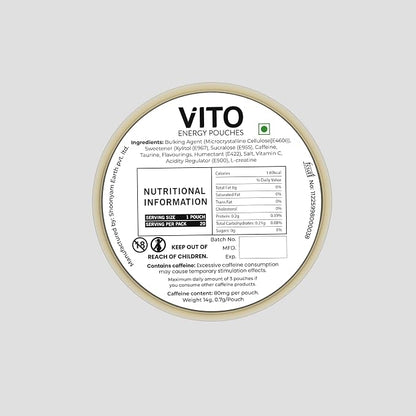 VITO Energy Pouches - Bubblegum