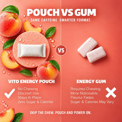 VITO Energy Pouches-Peach