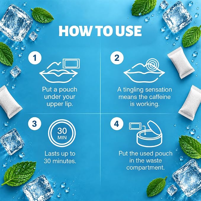 VITO Energy Pouches - Freeze Mint