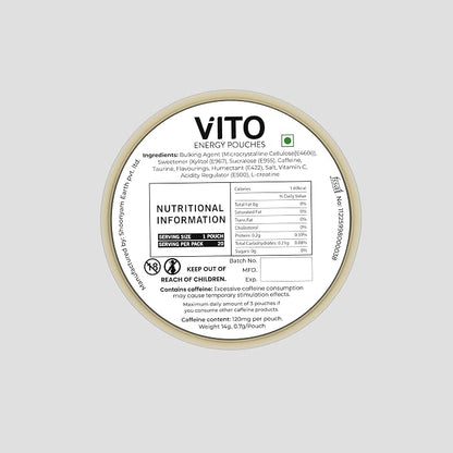VITO Energy Pouches-Peach