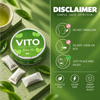 VITO Energy Pouches - Green Tea